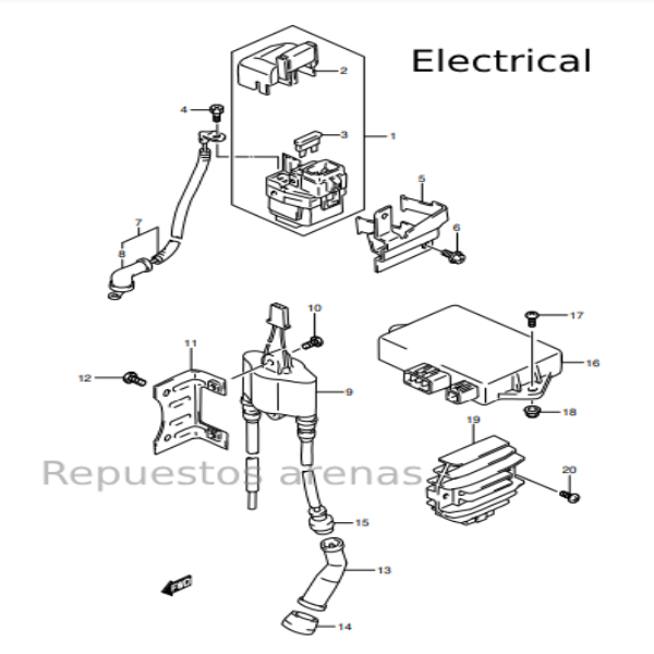 electrical dr650