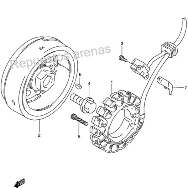 magneto dr650