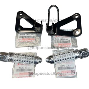 KIT DE POSAPIES TRASEROS DR650