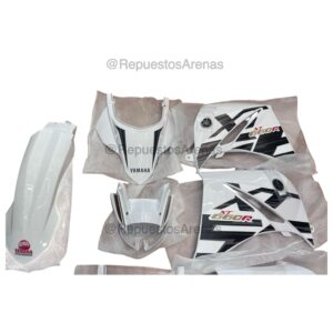 KIT PLASTICOS BLANCOS XT660