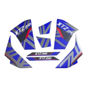 KIT DE CALCAS XTZ250 ABS AZUL